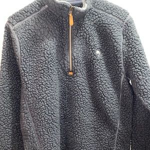 Southern shirt zip up, small,